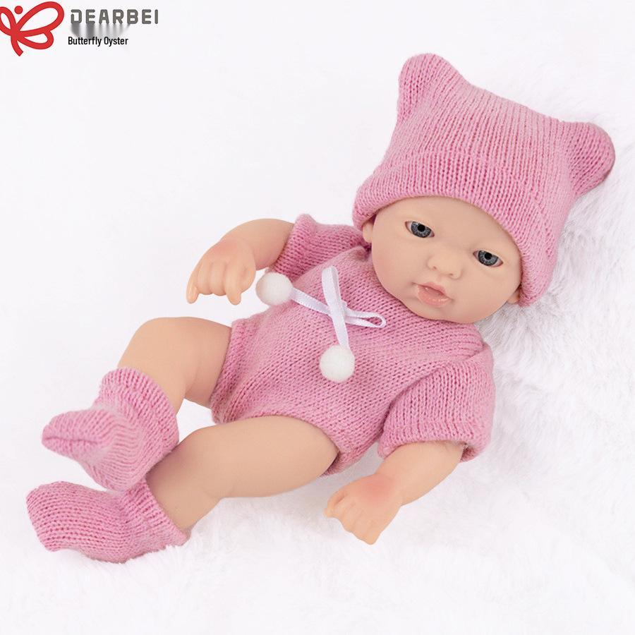7-inch Soft Vinyl Reborn Baby Doll - Soothing Toy for Children