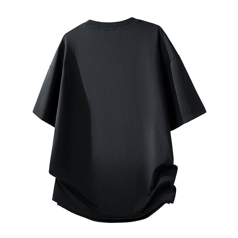 Sommer M-8XL Lockeres Kurzarm-Oberteil Herren Freizeit Sport Übergröße Herren T-Shirt