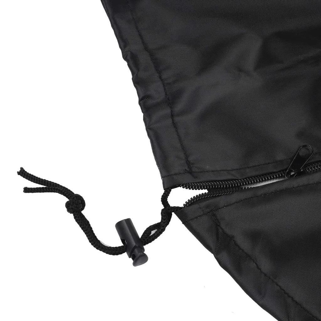 All-Weather Protection Garden Lounger Cover Deck Chair Cover Easy Clean Garden Furniture Cover Adjustable Buckles