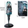 New 2026 Desktop Cute 8.07inch Hatsune Miku Kwaii Style Anime Figure Toys PVC Model Collector Doll Birthday Gift