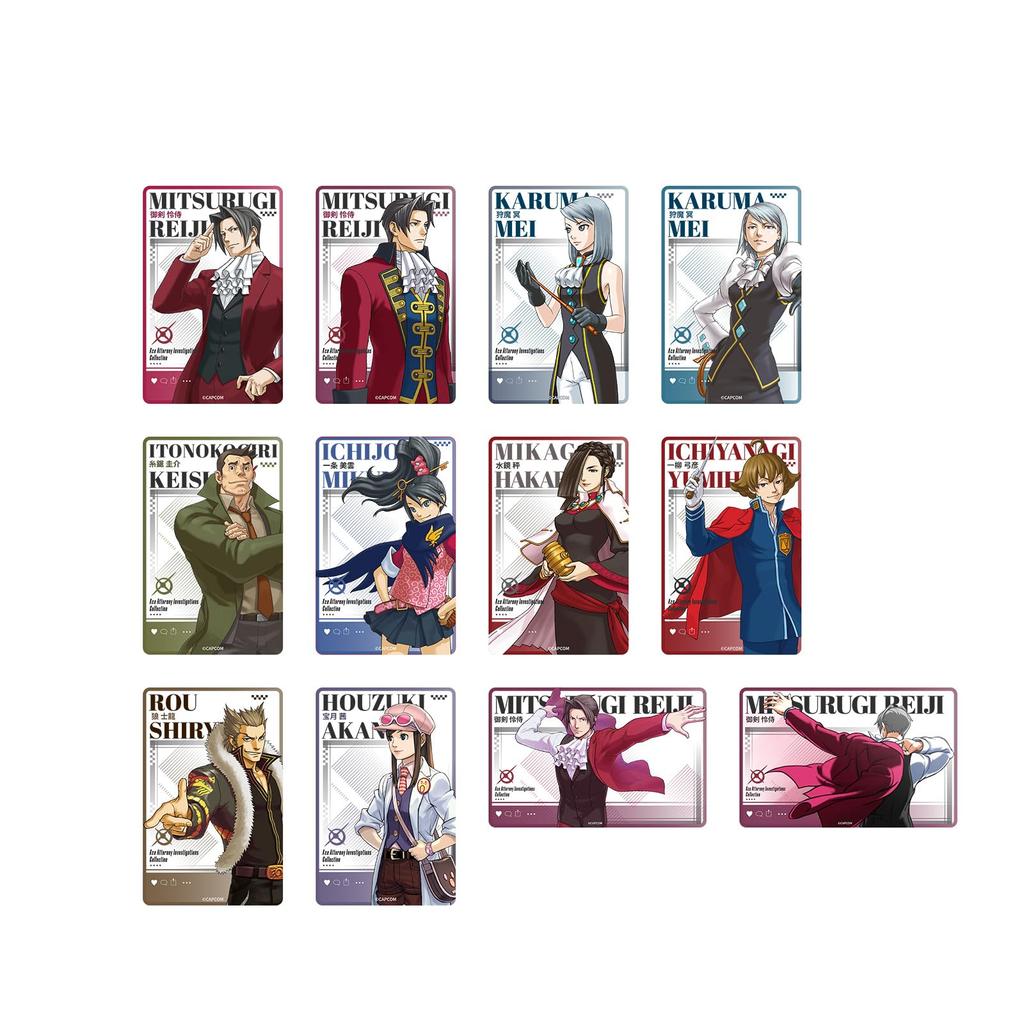 FANTHFUL FP012AAI2025 Acrylic Clear Box of 12 "Ace Investigations" Cards,