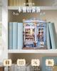 CuteBee DIY Book Nook Dollhouse Miniature House 3D Wood Craft Bookend Decoration with Perfect Gift for Teens and Adults Kit, Kit, Kit, BookNook, LED,