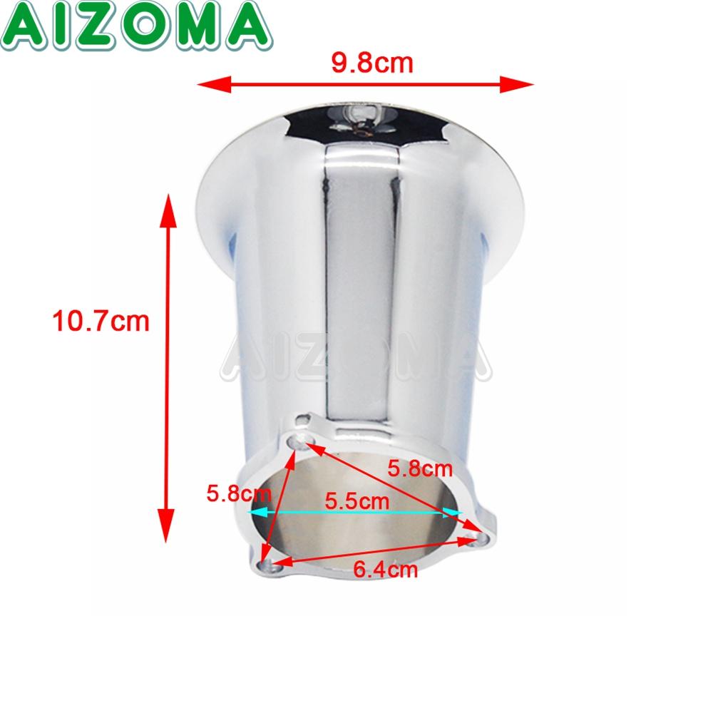 Aluminum Motorcycle Carburetor Velocity Stack Air Filters For Harley Halrey Softail Sporster Touring Dyna Custom Cv Carburetor