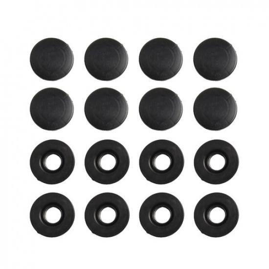 16PCS Car Floor Mat Clips Retention Button Carpet Clamps For Mercedes For Benz