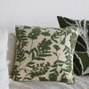 Retro Green Pillow Sofa Pillow Case Bedside Pillow Waist Pillow Model Room B&B Hotel Soft Decoration