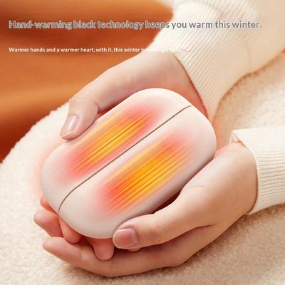 2-In-1 Magnetic Rechargeable Hand Warmers Electric Portable Handwarmers Long Lasting Safe Heating Warmer Pocket Heater