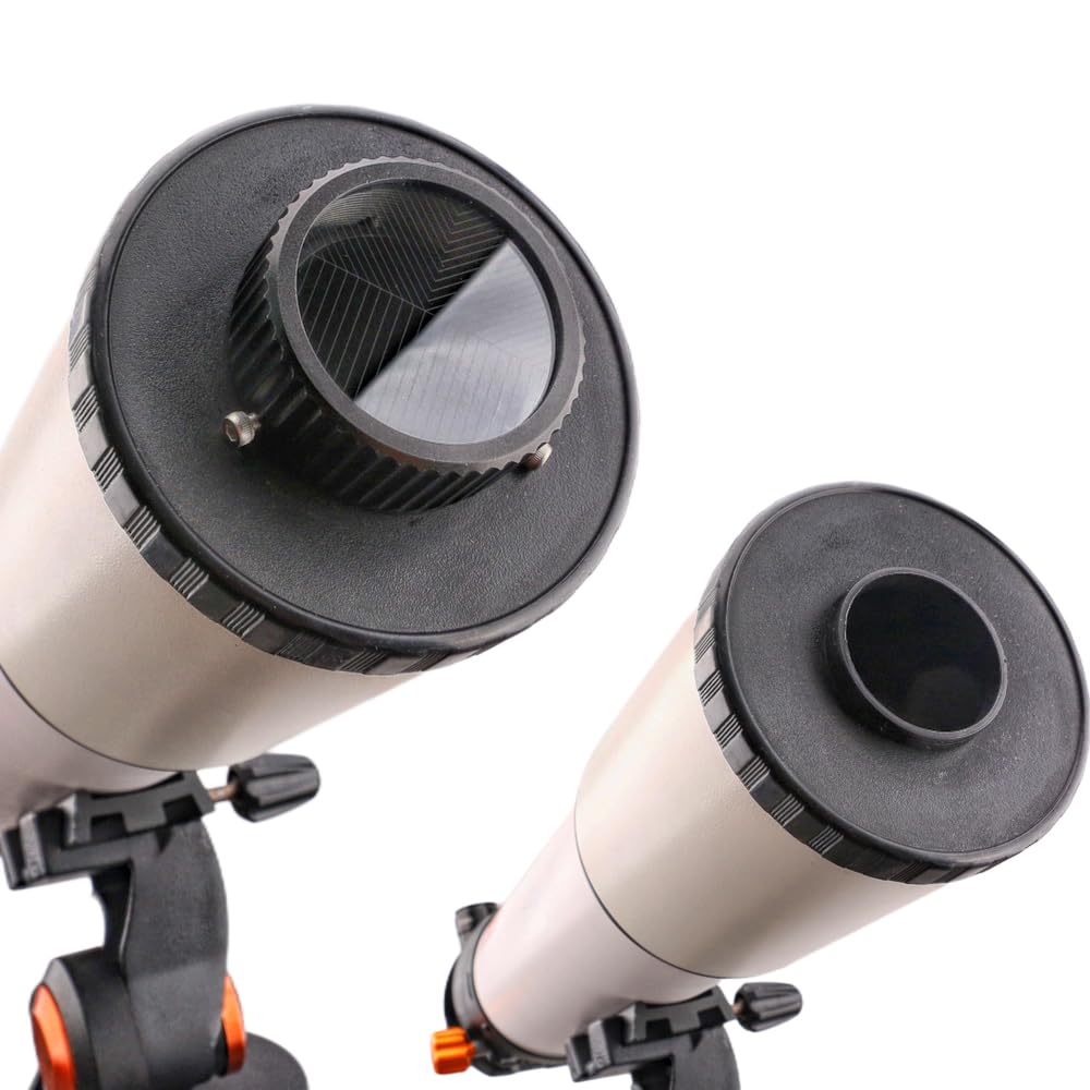 ANQILAFU Bahtinov Focusing Assist Accessory for Astronomical Lightweight Aluminum Hex Wrench Included Mask, Telescopes, High-Transparency Glass,