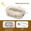 Microwave Safe 304 Stainless Steel Bento Box with Sealed Compartments for Freshness