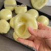 Crinkle Sound Mashed Potato Squishy Ball Realistic Sensory Fidget Toy  Anxiety Relief