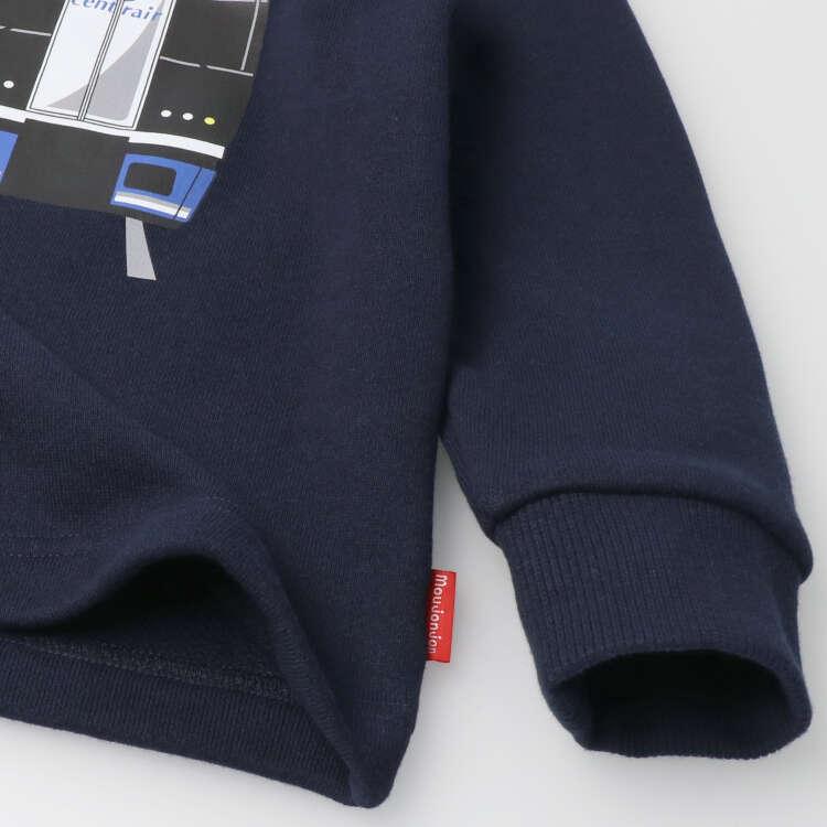 [Kinderkleidung] Moujonjon (Moujon John) Meitetsu Zug Meitetsu Sky Baumwolle Sweatshirt 100cm-120cm F50617