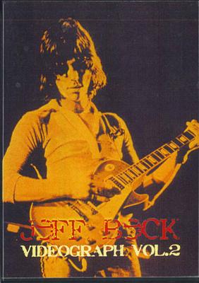 DVD JEFF BECK - Videograph Vol.2 NONE MSV Unknown Music Video Used