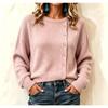 JPNTKY Women's  Long Sleeve O-Neck Fashion Casual Autumn Winter Blouses & Shirts