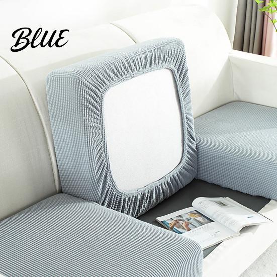Protective Sofa Seat Slipcovers Stretchable Couch Cushion Cover Elastic Protector Washable Furniture Renovation Slipcover for Protection from Pets
