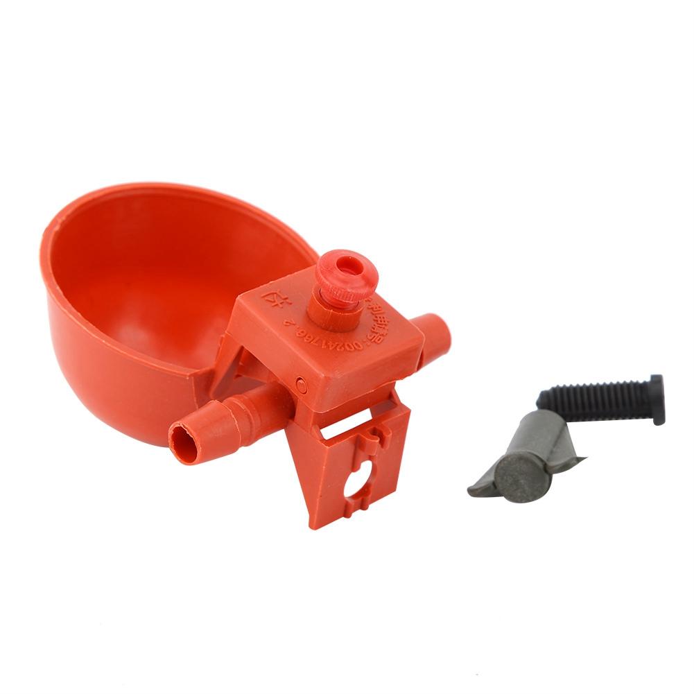 10 Pieces Chicken Coop Poultry Water Drinker in Water Cup Drinking Water Utensil