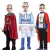 Kids Prince Costume Halloween Party Cosplay Stage Performance Fantasy Themed Outfit Unisex