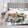 Wing Of Fire All Dragon Blankets Soft Warm Flannel Throw Blanket Bedspread for Bed Living room Picnic Travel Home Couch