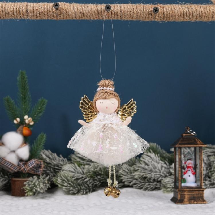 Reusable Textiles Angel Hanging Doll Ornamentation All Ages Safe Decors For Christmas Birthdays Special Event Decors