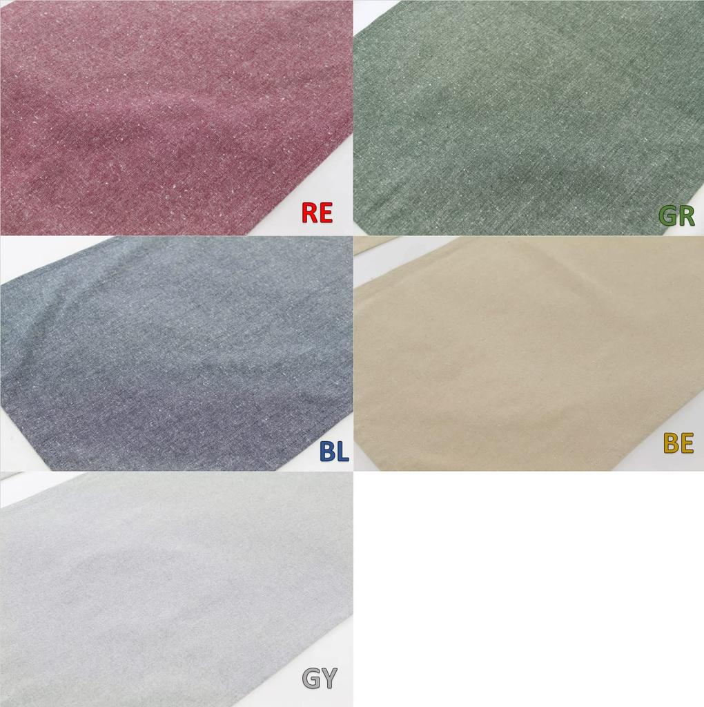 narumikk Noren Shardamu Cotton Blend Material Plain Made in India Noren Noren with Center Crack Approximately Width 85cm x Length 150cm Green (Size