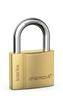 Set Of 3-Triples Brass Line Padlocks Kmz S30, Blis - Mp Klo 58382