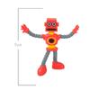 Flexible Bendable Figures Robot Toy Decompression Transfiguration Doll Desktop Decorations Versatile Toys With Various Shapes