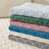 Solid Color Velvet Quilted Couch Cover for Living Room Winter Warm Plush Sofa Towel Anti-slip Sofa Cover Embroidery Slipcovers