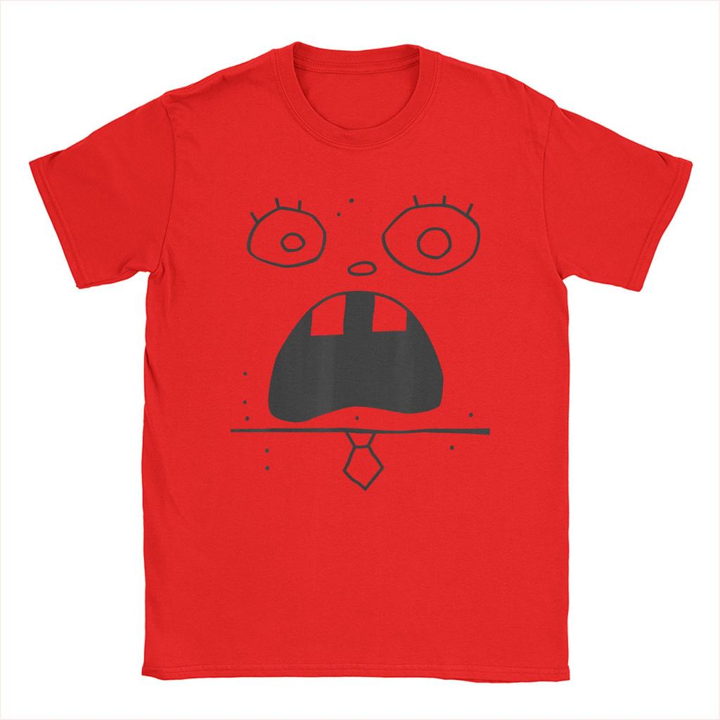 Men Sponge Bobs Doodle Bob Face SquarePants T Shirts Cartoon Cotton merchandise Novelty Short Sleeve O Neck Tee Present T-Shirts