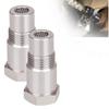 1/2pcsoxygen Sensor Adapter Car Inspection Engine Light Fixing Catalytic Network Oxygen Sensor Interval Mini Catalytic Converter