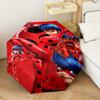 Wunderbare Ladybug Thema Automatischer Regenschirm Geeignet für Reisen Tragbarer Regenschirm Outdoor Sonnenschirm Geschenk Tägliche Notwendigkeiten