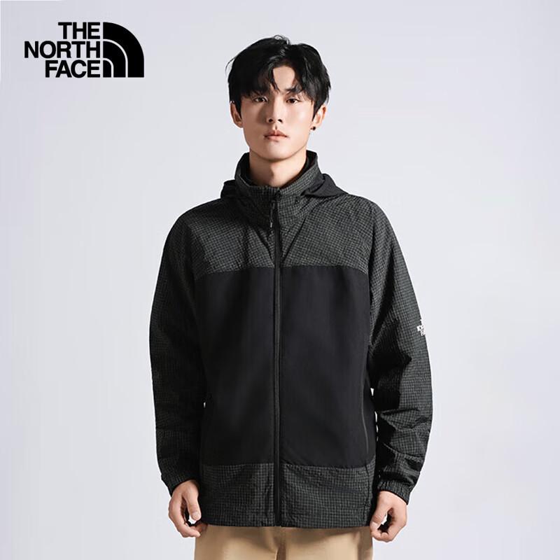 The North Face Men s Fall Outdoor Windbreaker Hooded Jacket 8ENF XL