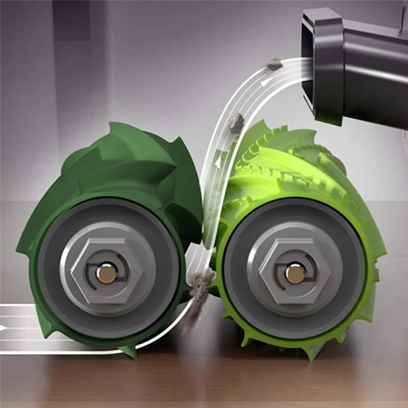 

A65T-Для Irobot Roomba I7 I3 J7 Plus E5 E6 Робот-пылесос Сменные аксессуары Пластиковый Hepa-фильтр Щеточный валик Подметание
