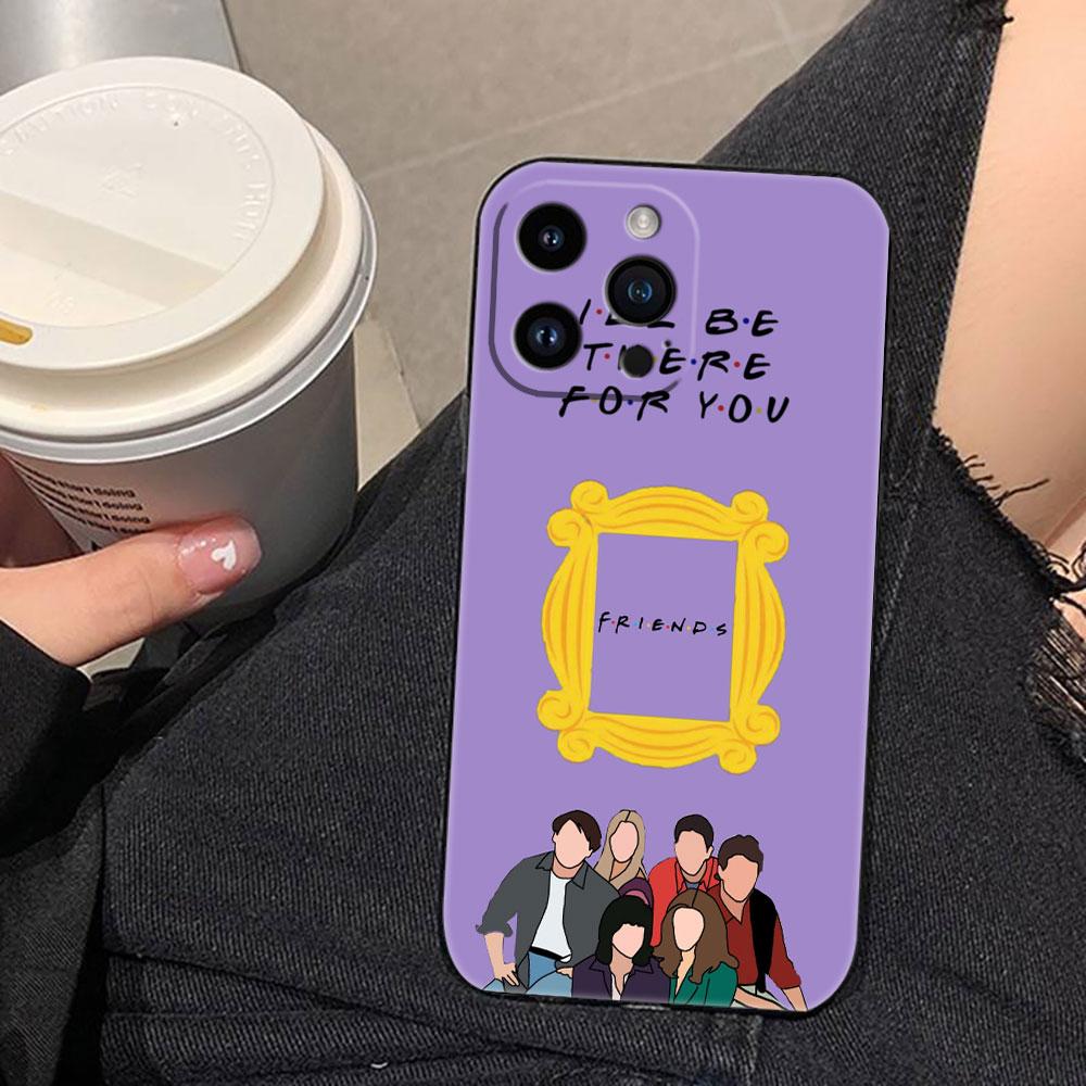 Coffee Friends TV Show Cover Phone Case For Iphone Apple 17 AIR 16E 16 15 14 13 12 11 Pro XR Max 8 7 Plus TPU Case Funda Shell