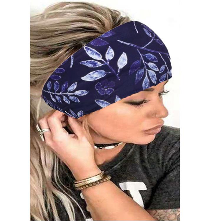 Ellie Bohemian Floral Knot Sport Hairband for Women
