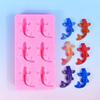Food Grade Silicone Fish Chocolate Molds With 6 Cavities Kitchen Baking Tool Ideal For Candy Jellies And Baking Crafts