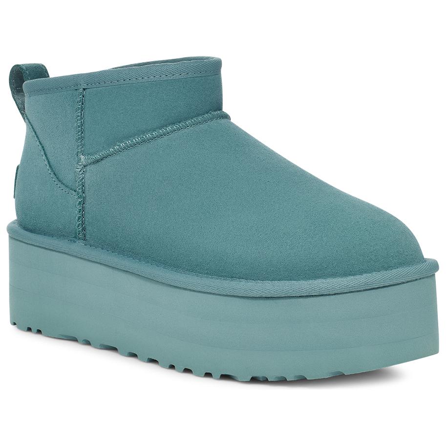 UGG Cow Split Leather Solid Color Thick Sole Commuter Versatile Comfortable Short Snow Boots Women Boots 1135092-DEE