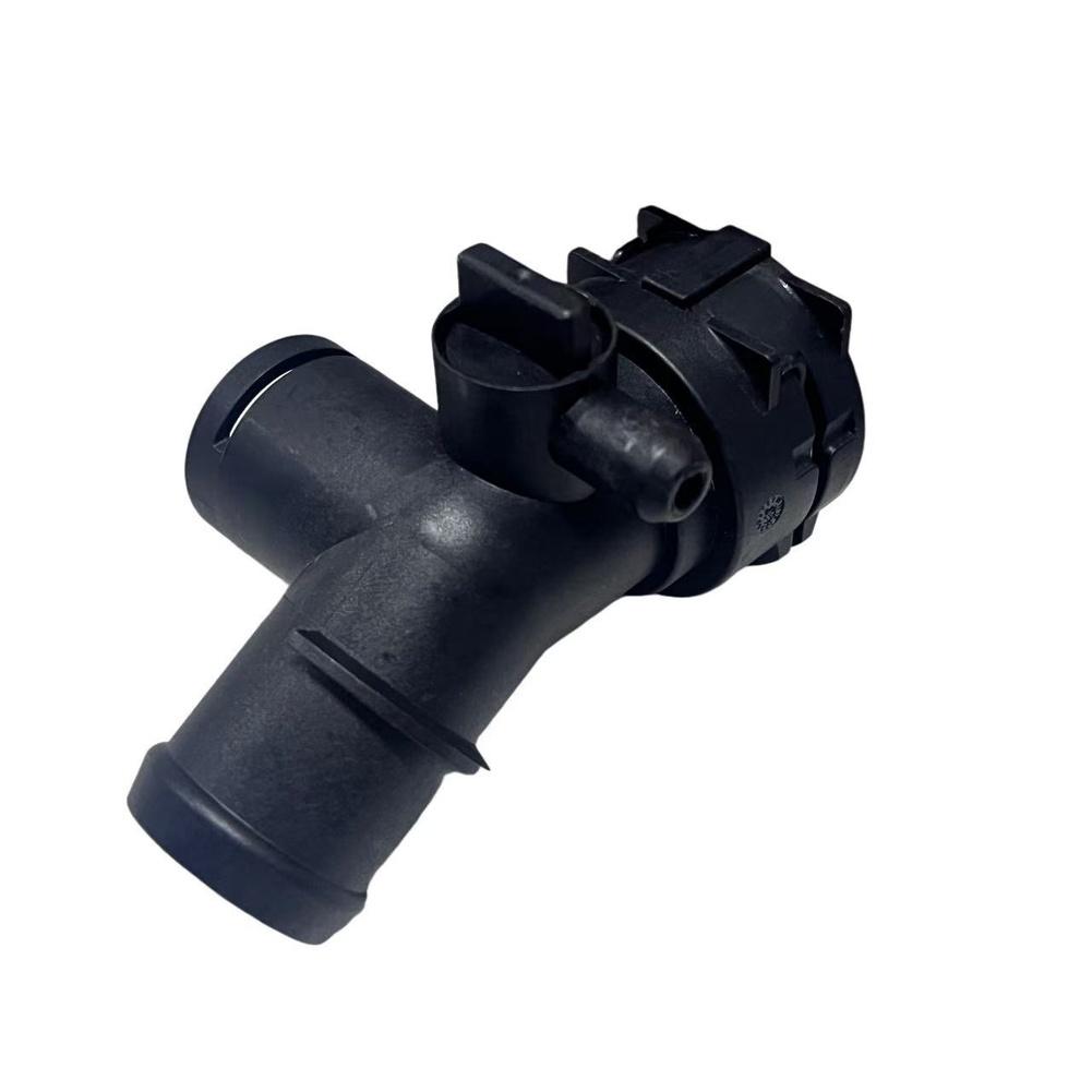 Three-Way Coolant Fitting Coolant Hose T-Connector For Cracked Hose Replacement Heat-Resistant Plastic Engine Coolant