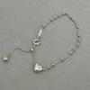 Silver Volume Heart Bracelet_mvb11