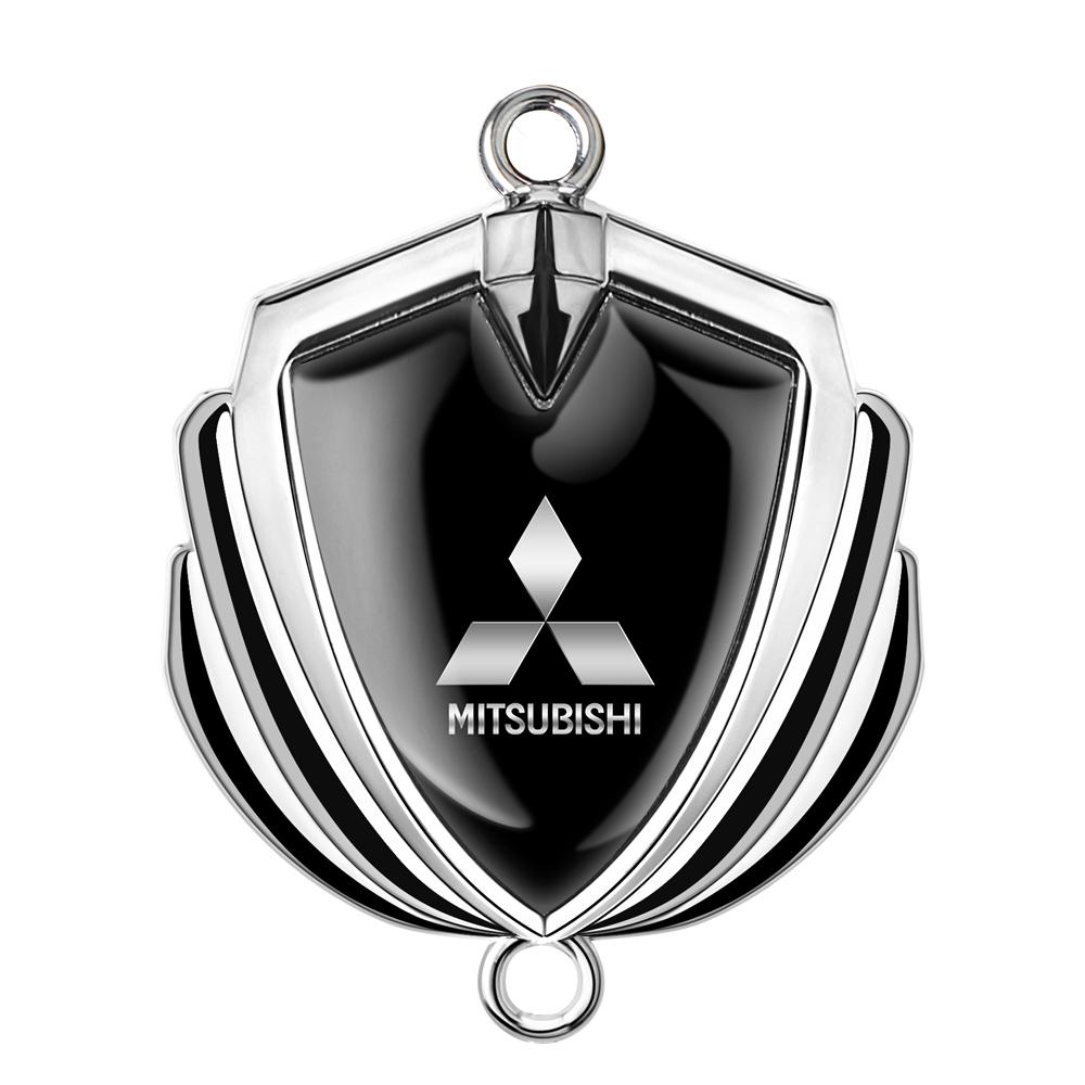 New Metal Car Badge Rearview Mirror Pendant Emblem Auto Interior Hanging Ornaments For Mitsubishi L200 Pajero Outlander Xpander