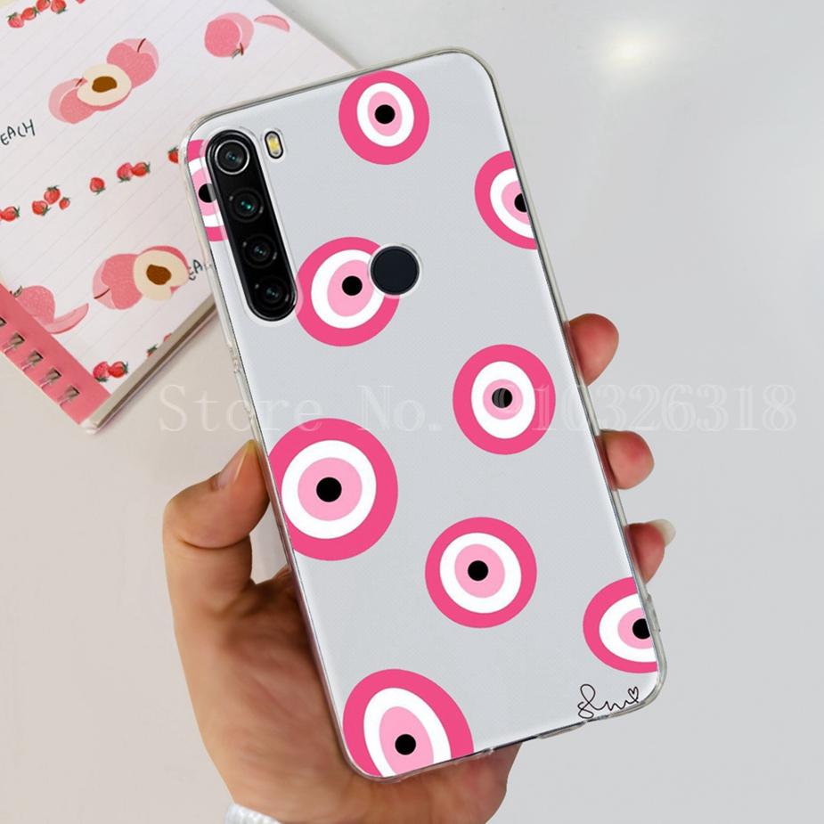 For Xiaomi Redmi Note 8 Case Redmi Note 8T Clear Silicone Soft Slim Phone Case For Xiaomi Redmi Note 8 Pro Note8 Back Cover Capa