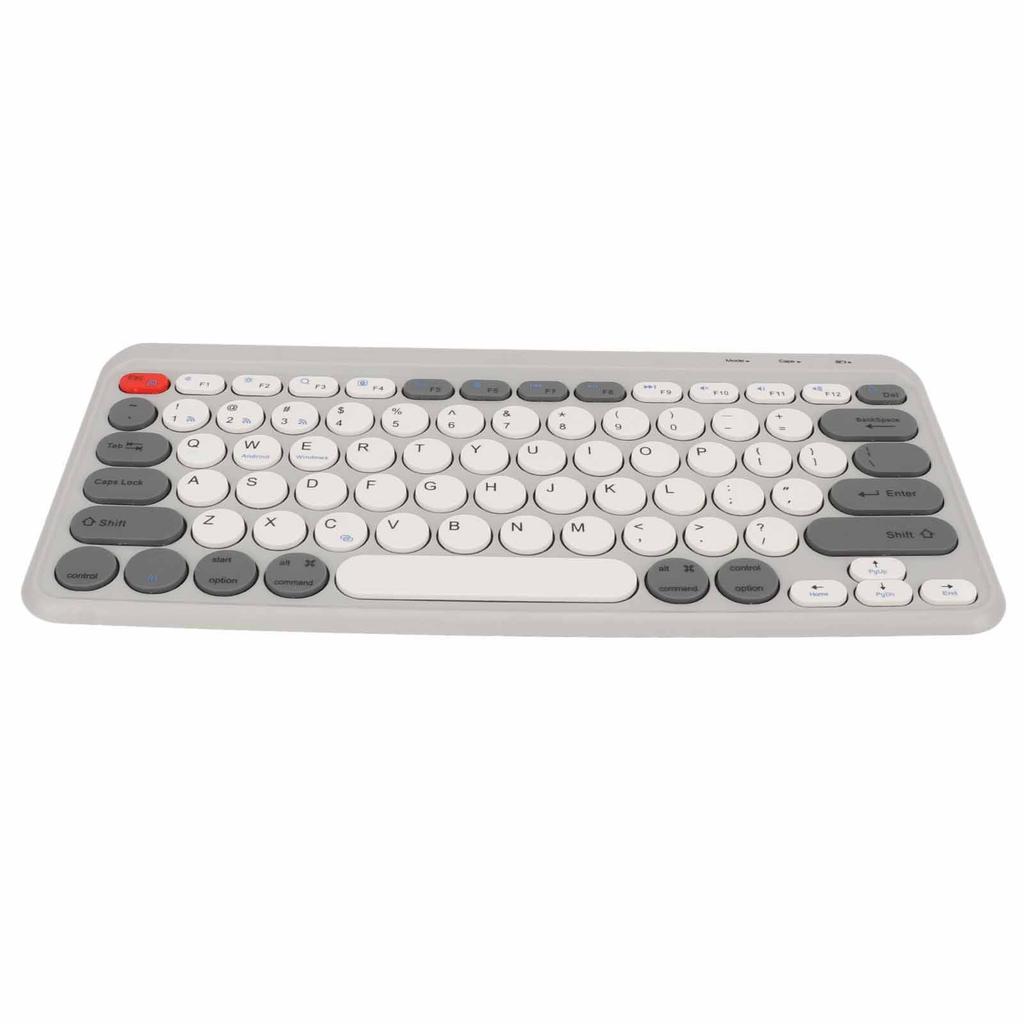 Compact Round Keycaps   Keyboard Wireless   2.4G Dual Mode Portable Slim Keyboard for   for   for