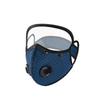 Reusable Breathable Mesh Face Mask Clear Anti Fog Eye Shield Air Valves For Cycling Hiking Outdoor Dust