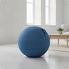 Exercise Ball Cover with Handle Woven Textured for Yogis, Pilates, Home Gym