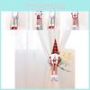 Festliche Weihnachts-Raffhalter mit kreativem Wald-Alter-Mann-Design und weichem Stoff