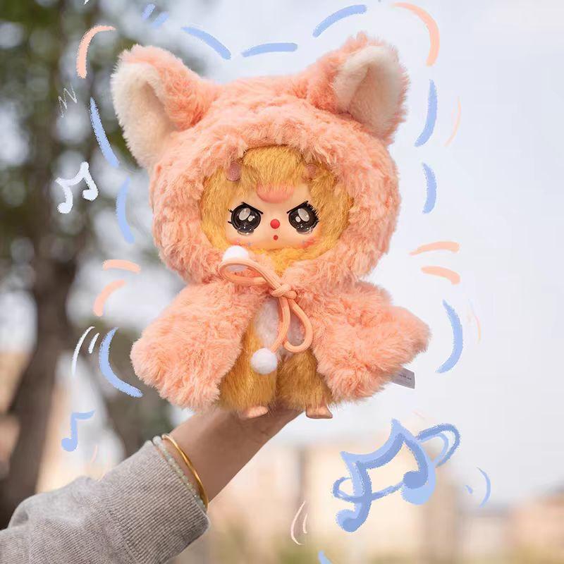 Baby Three I Am Not A Hero Series Plush Blind Box Cute Stuffed Doll Trendy Bag Pendant Desktop Decoration Children Holiday Gifts
