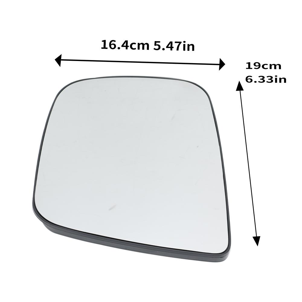1PC Car Door Wing Rearview Side Mirror Lens Glass For Nissan NV200 Evalia 2010-2023 No Heating Interior Mirrors6