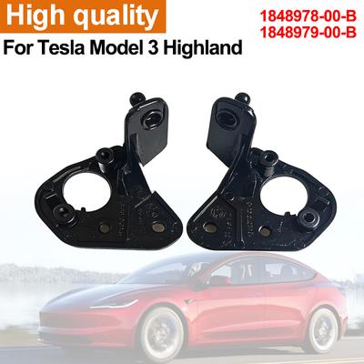 Hood Airbag Aluminum Base Bracket for Tesla Model 3 Highland 2024-2026 1848978 1848979 Active Hood Support Bracket Accessories