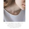Yondoshi Official Eternal Silver Necklace Jewelry Case Drop Aquamarine Elegant Anniversary Gift Women