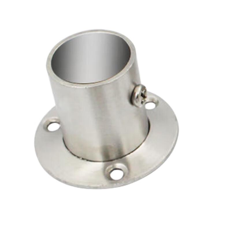304 Stainless Steel Wardrobe Rod Flange Support