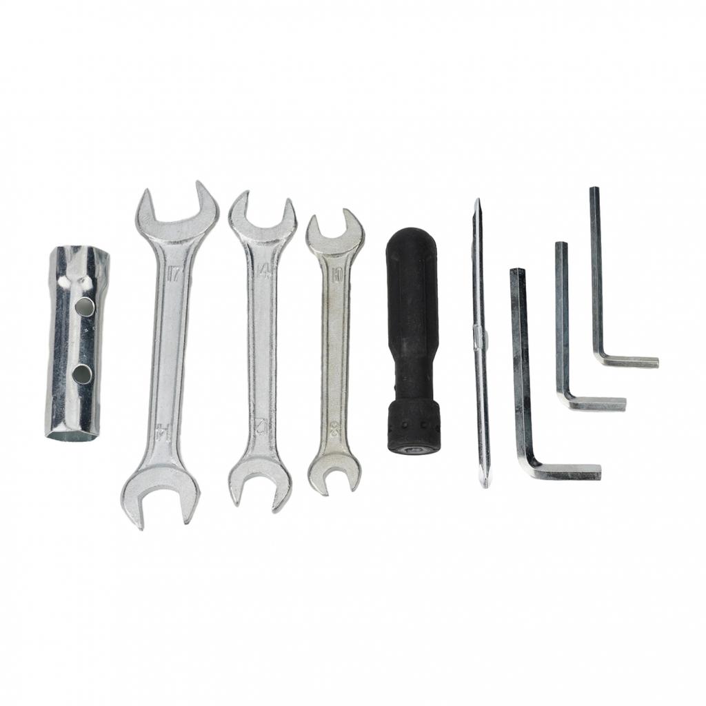 Motorcycle Tool Kit Tool Conveniently 1*storage Bag 8*tools Aluminum Alloy