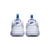 Nike Air Force 1 Toggle Hook and loop Low top Toddler Shoes White Blue Infant And Toddler CU5289-100
