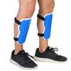 1Pair Soccer Football Breathable Leg Shin  ive Guards Pad Board for Adults (Black)